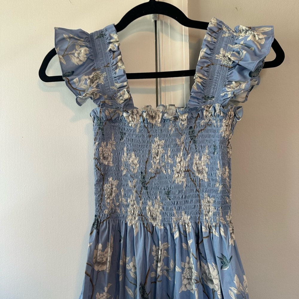 Hill House Diane Hill Blue Chinoiserie Ellie Nap Dress ๐ค๐ฉต Size XS - Picture 3 of 7